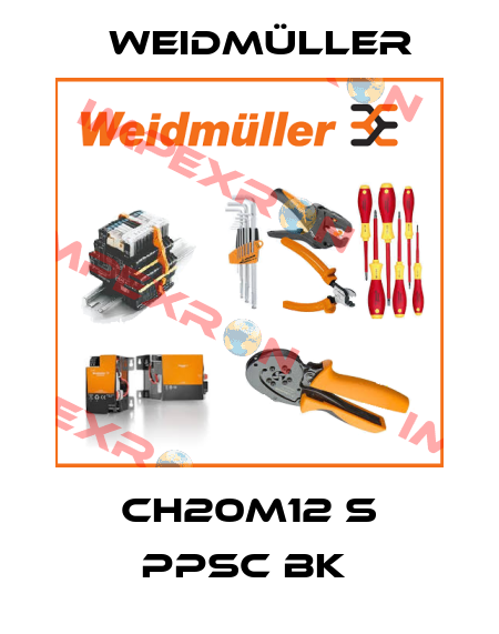 CH20M12 S PPSC BK  Weidmüller