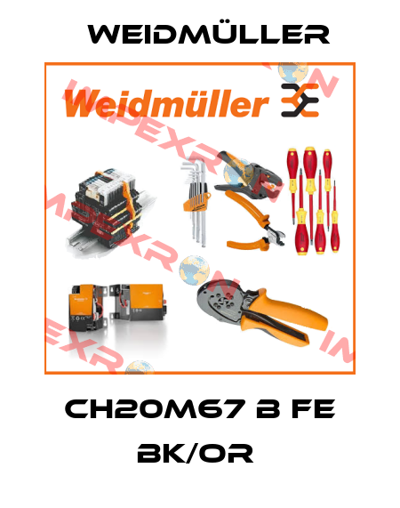 CH20M67 B FE BK/OR  Weidmüller