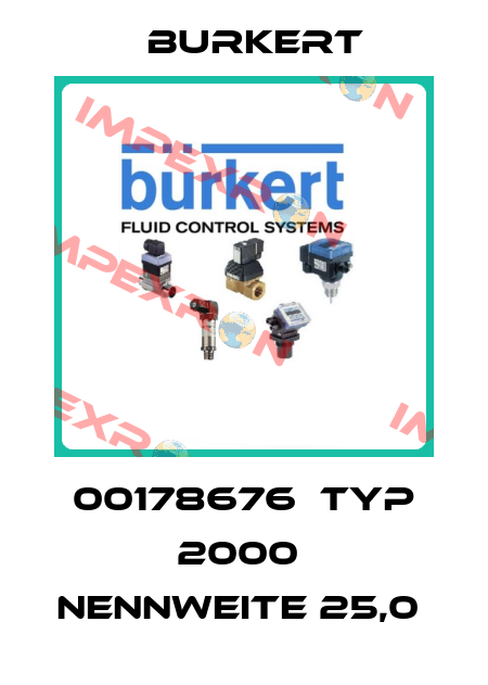 00178676  TYP 2000  NENNWEITE 25,0  Burkert