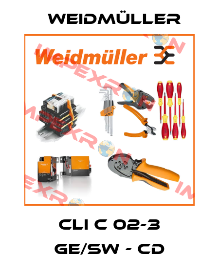 CLI C 02-3 GE/SW - CD Weidmüller