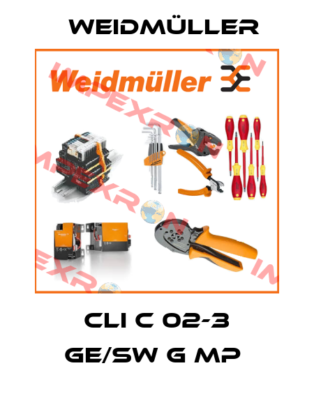 CLI C 02-3 GE/SW G MP  Weidmüller