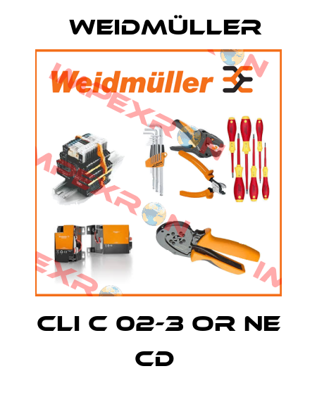 CLI C 02-3 OR NE CD  Weidmüller