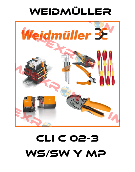 CLI C 02-3 WS/SW Y MP  Weidmüller