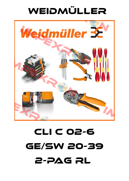 CLI C 02-6 GE/SW 20-39 2-PAG RL  Weidmüller