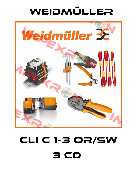 CLI C 1-3 OR/SW 3 CD  Weidmüller