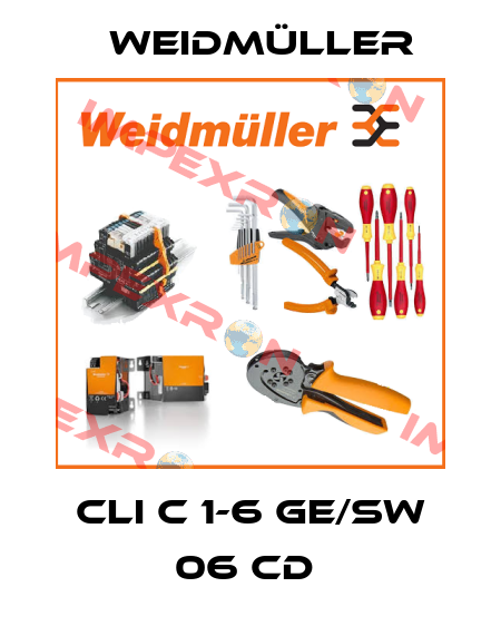 CLI C 1-6 GE/SW 06 CD  Weidmüller