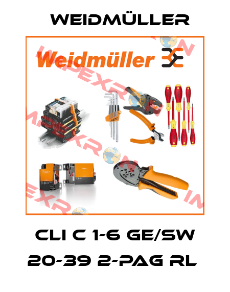 CLI C 1-6 GE/SW 20-39 2-PAG RL  Weidmüller