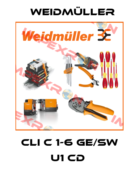 CLI C 1-6 GE/SW U1 CD  Weidmüller