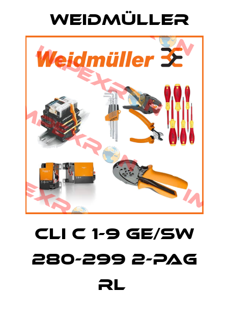 CLI C 1-9 GE/SW 280-299 2-PAG RL  Weidmüller