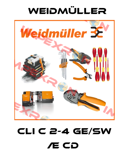 CLI C 2-4 GE/SW Æ CD  Weidmüller
