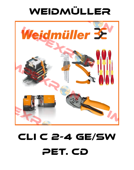 CLI C 2-4 GE/SW PET. CD  Weidmüller