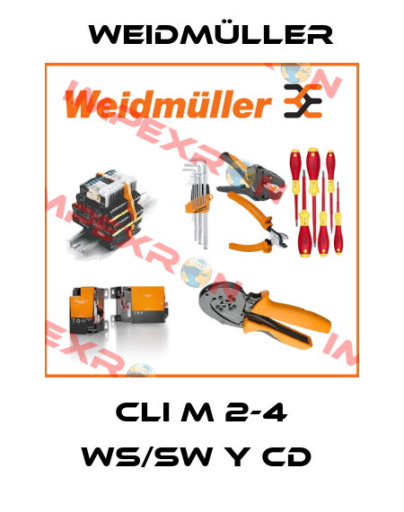 CLI M 2-4 WS/SW Y CD  Weidmüller