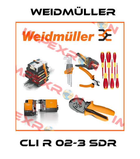 CLI R 02-3 SDR  Weidmüller