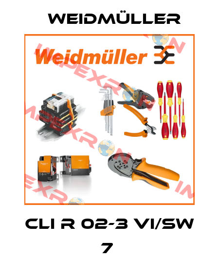 CLI R 02-3 VI/SW 7  Weidmüller