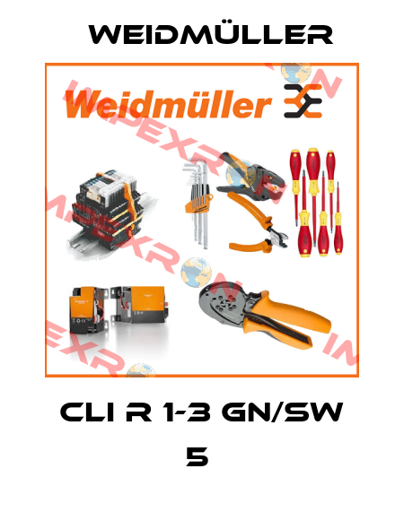 CLI R 1-3 GN/SW 5  Weidmüller