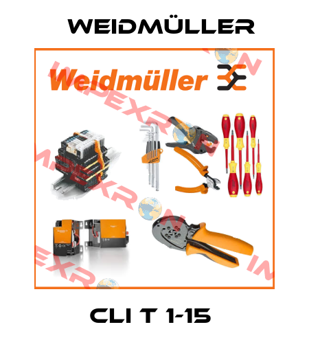 CLI T 1-15  Weidmüller