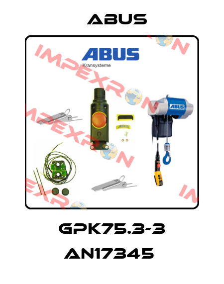 GPK75.3-3 AN17345  Abus