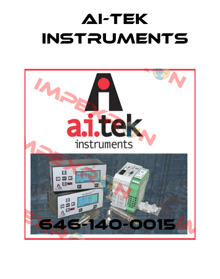 646-140-0015  AI-Tek Instruments
