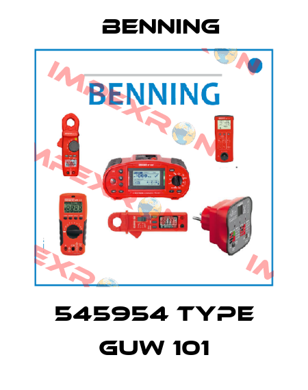 545954 Type GUW 101 Benning