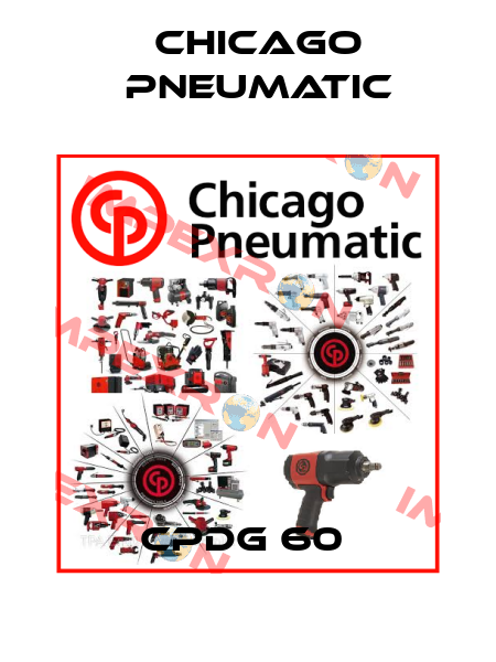 CPDG 60  Chicago Pneumatic