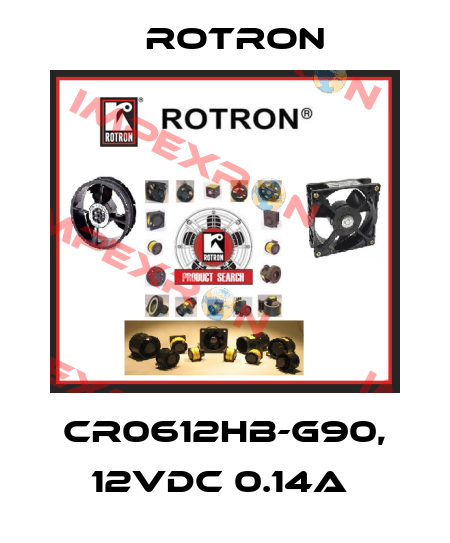 CR0612HB-G90, 12VDC 0.14A  Rotron