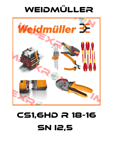 CS1,6HD R 18-16 SN I2,5  Weidmüller