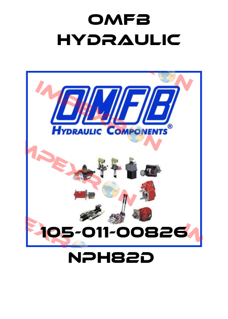 105-011-00826 NPH82D  OMFB Hydraulic
