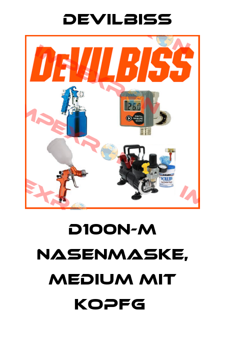 D100N-M NASENMASKE, MEDIUM MIT KOPFG  Devilbiss