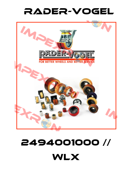 2494001000 // WLX Rader-Vogel