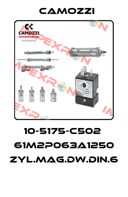 10-5175-C502  61M2P063A1250 ZYL.MAG.DW.DIN.6  Camozzi