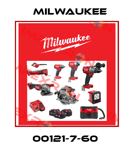 00121-7-60  Milwaukee