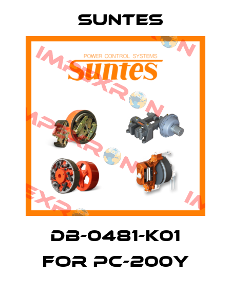 DB-0481-K01 FOR PC-200Y Suntes
