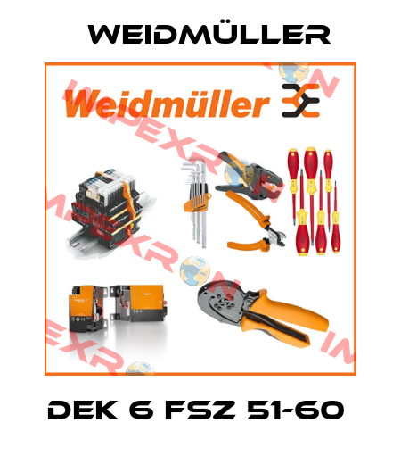 DEK 6 FSZ 51-60  Weidmüller