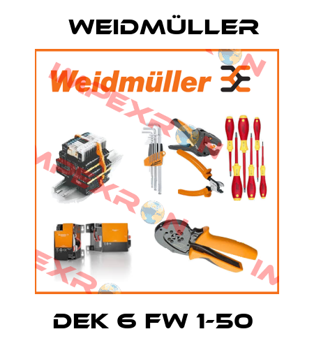 DEK 6 FW 1-50  Weidmüller