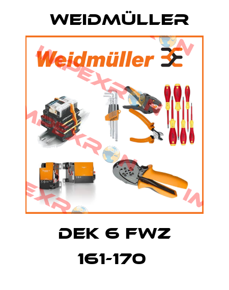 DEK 6 FWZ 161-170  Weidmüller