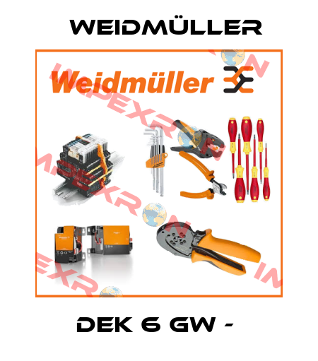 DEK 6 GW -  Weidmüller