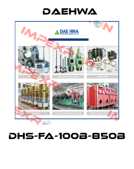 DHS-FA-100B-850B  Daehwa