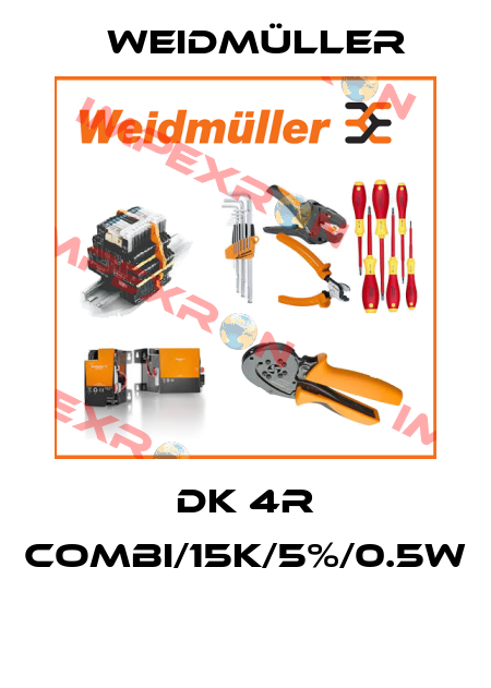 DK 4R COMBI/15K/5%/0.5W  Weidmüller
