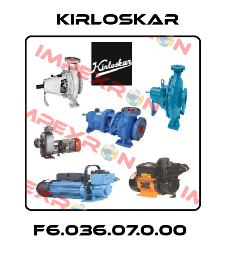 F6.036.07.0.00  Kirloskar