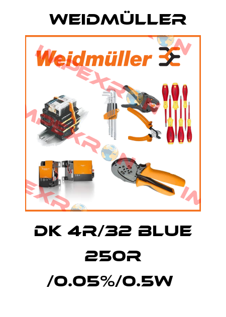 DK 4R/32 BLUE 250R /0.05%/0.5W  Weidmüller