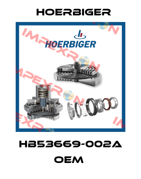 HB53669-002A OEM  Hoerbiger