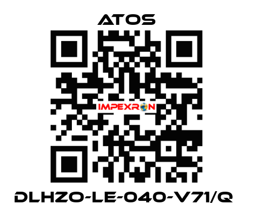 DLHZO-LE-040-V71/Q  Atos