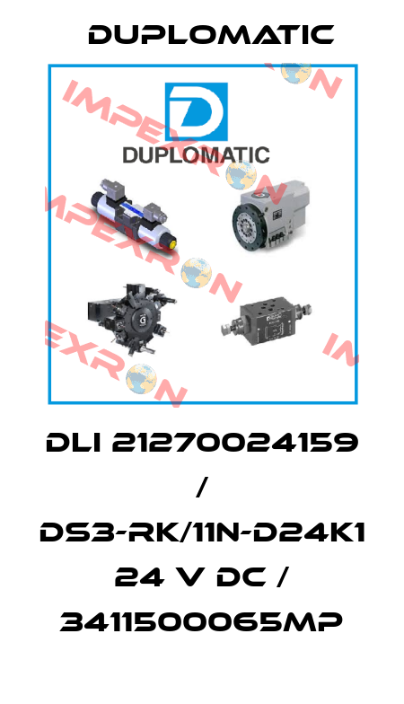 DLI 21270024159 / DS3-RK/11N-D24K1 24 V DC / 3411500065MP Duplomatic