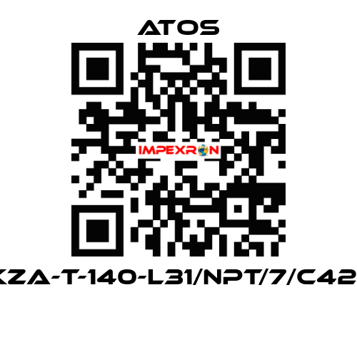 DLKZA-T-140-L31/NPT/7/C42/PE  Atos