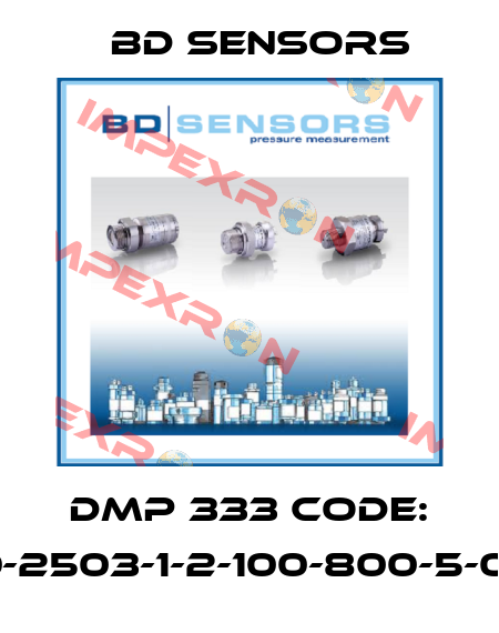 DMP 333 CODE: 130-2503-1-2-100-800-5-000 Bd Sensors
