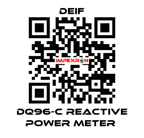 DQ96-C REACTIVE POWER METER  Deif