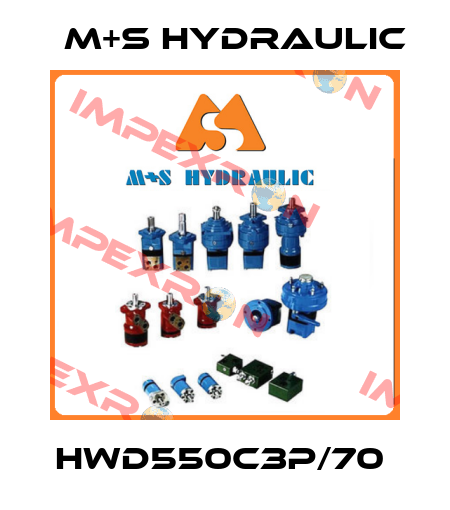 HWD550C3P/70  M+S HYDRAULIC