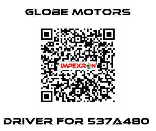 DRIVER FOR 537A480  Globe Motors