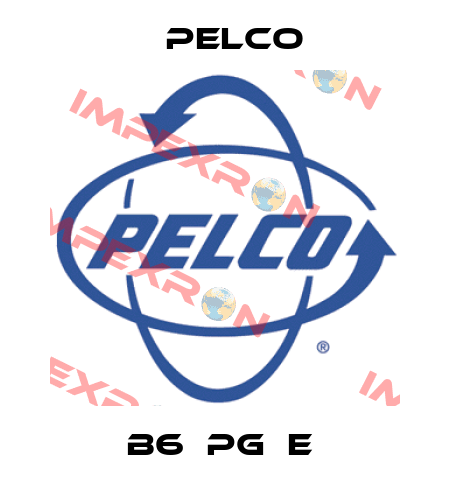 B6‐PG‐E  Pelco