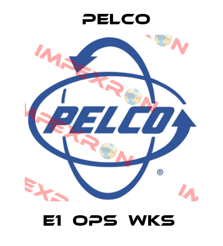 E1‐OPS‐WKS  Pelco